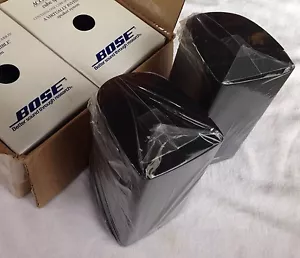 2 Altavoces Bose Double Cube Negros DoubleShot Reflect Acoustimass Estilo de Vida - Imagen 1 de 11