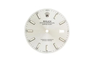 Rolex DateJust 41mm Silver Baton Dial - Picture 1 of 2