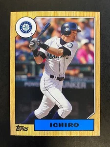 Ichiro Suzuki 2012 Topps Baseball 1987 Topps Minis Seattle Mariners #TM-14 - Picture 1 of 2