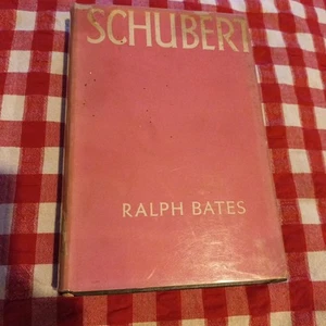 😇 Schubert Ralph Bates 1934 First 1st Edition Hardcover DJ Book Peter Davies Lt - Picture 1 of 24