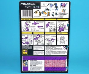 TRANSFORMERS G1 TERRORCON RIPPERSNAPPER TECH SPECS CARDBACK NL FR BENELUX EUR... - Picture 1 of 2