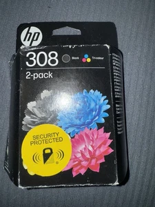 Wkłady atramentowe HP308 6L6S6 UE czarne i kolorowe do HP Envy 6510 6520 6530e 6532e - Zdjęcie 1 z 2