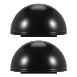 2 Pcs Laptop Notebook Black Antiskid Cool Cooler Stand Pad G6E89243 - Afbeelding 1 van 7