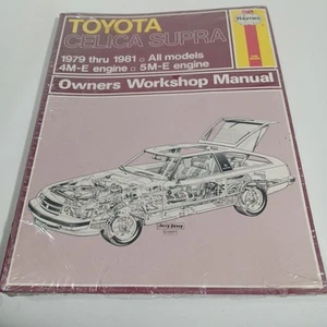 Haynes 1979-1981 Toyota Celica Supra Repair 680 Unused Still In Cellophane - Picture 1 of 7