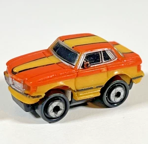 Vtg 1989 Galoob Micro Machines Micro Lights Mercedes-Benz 450SLC Orange Car d3 - Picture 1 of 6