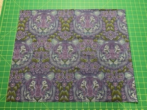 Tula Pink Crouching Tiger-Eden - Amethyst-OOP FQ Fat Quarters - Picture 1 of 5