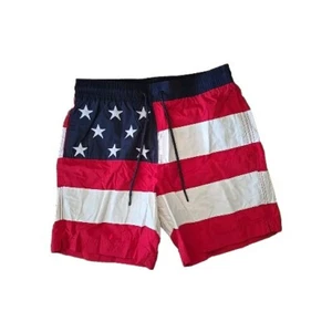 tommy hilfiger schwimmen amerikanische flagge shorts herren Small - Bild 1 von 3