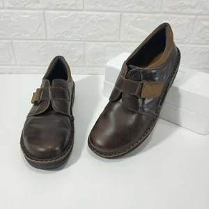 Teva Naot Israel Slipper Schuhe braun Leder Komfort Clog Sandale US 7,5 EUR 38  - Bild 1 von 11