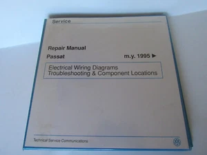 1995 VW Volkswagen Passat Electrical Wiring Diagrams Troubleshoot Repair Manual - Picture 1 of 12