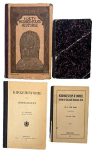 RARE Collection Of Antique Books Early 1900 Norwegian History - Picture 1 of 14