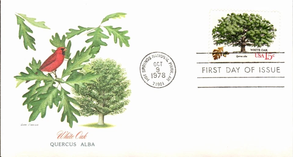 FLEETWOOD - WILD OAK OCT 9 1978 HOT SPRINGS AR FIRST DAY COVER (FDC) BX9 - Imagem 1 de 2