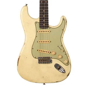 Fender Custom Shop 1960 Stratocaster Relic Vintage White Masterbuilt Jason Smith - Picture 1 of 12