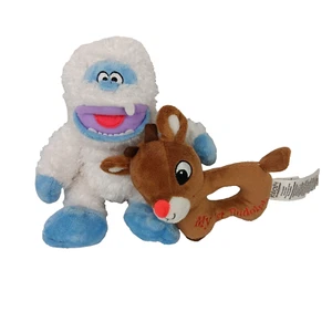 Rudolph The Red Nosed Reindeer Rattle & Bumble The Abominable Snowman Rattle - Picture 1 of 6