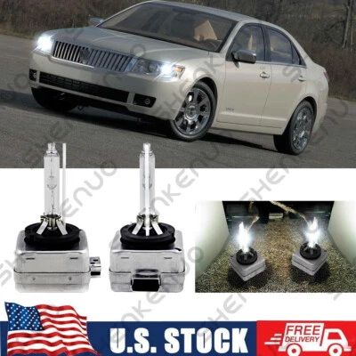 Front HID Xenon Headlight Bulb for Lincoln Zephyr 2006 Low Beam 6000K Qty 2 - Image 1 of 4