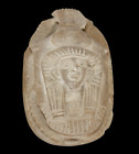 Rare Ancient Egyptian Antique Hatshepsut Scarab Old Egyptian Pharaonic Statue