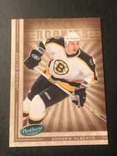 2005-06 Parkhurst Andrew Alberts #605 Rookie RC