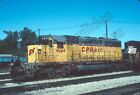 Original Slide- Cp Rail Sd40-2 5424 Up Paint At London, On. 10/98
