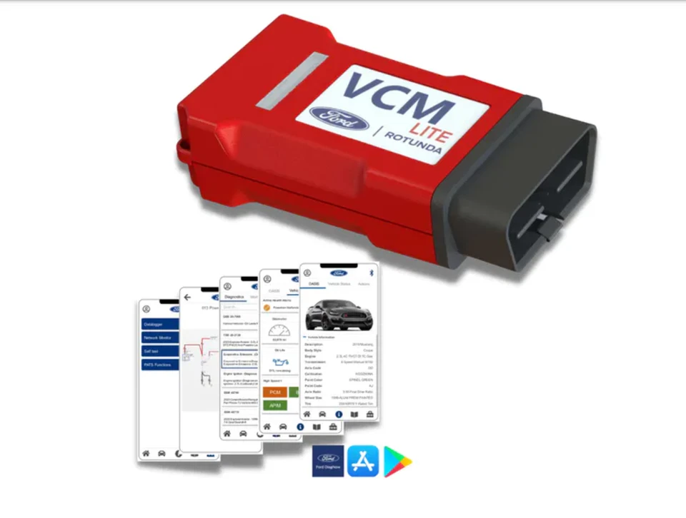 Herramienta de diagnóstico Ford Rotunda VCM Lite - Módulo de interfaz de vehículo OEM - 164-R9874 Foto 1 de 1