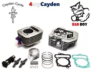 Honda XL100 XR100 CRF100 cylinder 115cc (57.00mm) Bad Boy BB3 big bore kit - Foto 1 di 7