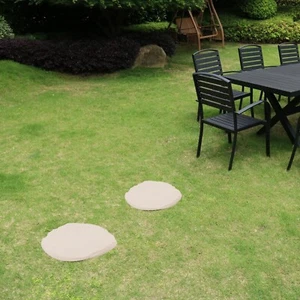 15 Garten-Trittsteine für den Außenbereich, mit Erdspieß zum Einstecken Boden - Bild 1 von 8
