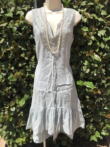 carla conti linen dress