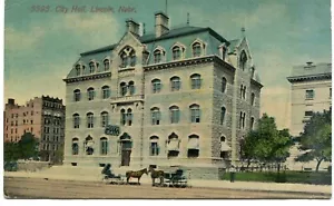 Postal del Ayuntamiento de Lincoln Nebraska - Imagen 1 de 10