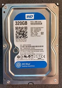 Western Digital 320GB PATA IDE 3.5" Desktop Hard Drive HDD WD3200AAJB - Bild 1 von 2