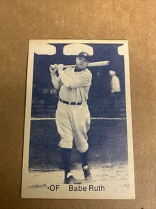 1975 TCMA All Time New York Yankee Team Black Babe Ruth HOF