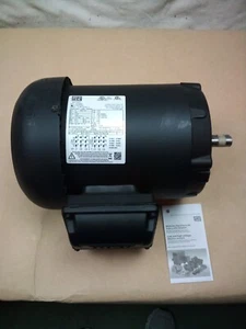 WEG GP Motor:.3318ES3E56C-S Fan-Cooled, Face/Base Mount, 1/3 HP, 1,765 RPM - Picture 1 of 14