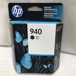 Original HP 940 schwarze Tintenpatrone C4902AN neu versiegelte Box Ablauf Januar 2020 - Bild 1 von 12
