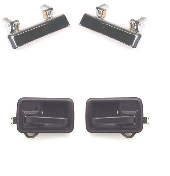 4 pcs SET Outside & Inside Door Handles for 1994 or 1995 Suzuki Samurai - Изображение 1 из 1