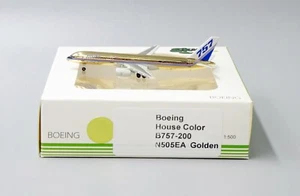 Boeing House Color B757-200 Reg:N505EA Special " Golden " Sky Models 1:500 - Picture 1 of 7
