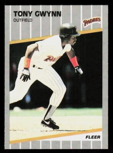 1989 Fleer Tony Gwynn #305 Baseball San Diego Padres - Picture 1 of 2