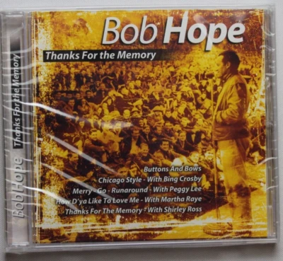 BOB HOPE THANKS FOR THE MEMORY [NEW CD] IMPORT - Image 1 of 2