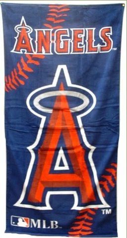 LOS ANGELES ANGELS MLB 60"X30" BEACH BATH DORM TOWEL FREE SHIPING **CLOSEOUT** Cover