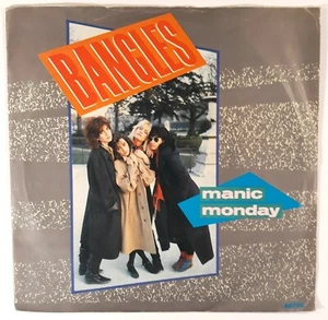 Bangles - Manic Monday (UK 7" in Picture Sleeve) Excellent Vinyl - Imagen 1 de 3
