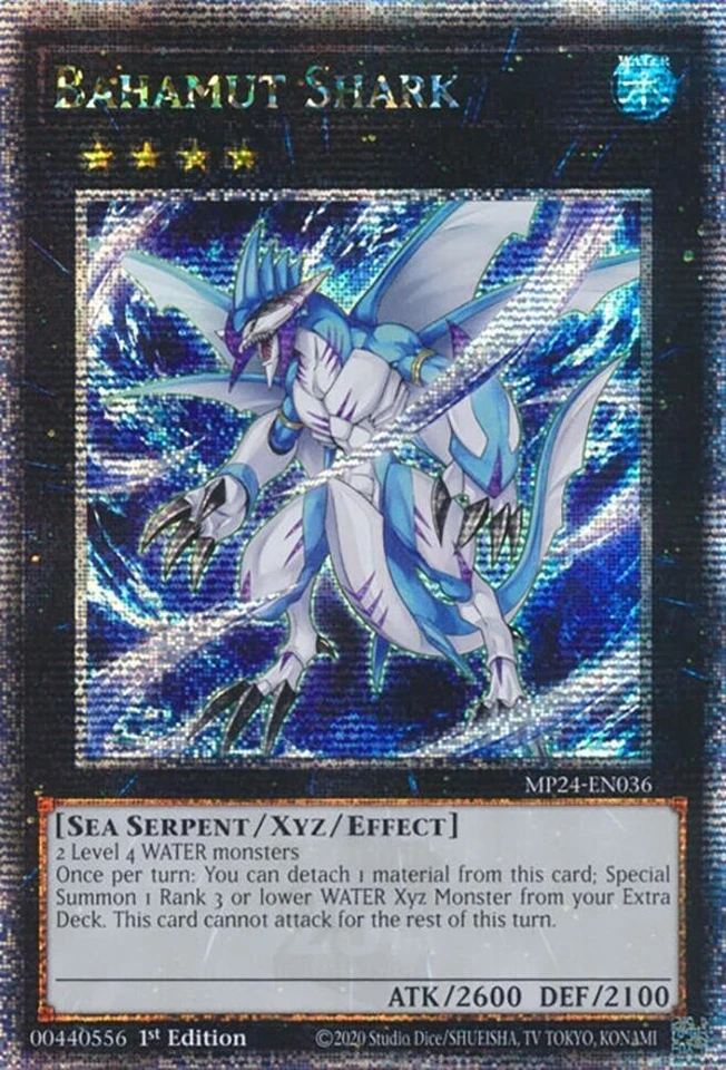 Bahamut Shark (MP24-EN036) - Quarter Century Secret Rare - 1st Edition - Image 1 of 1