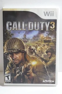 Call of Duty 3 (Nintendo Wii, 2006) COMPLETE - Picture 1 of 3