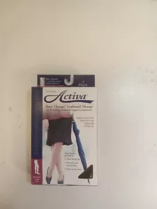 Collant supporto graduato Activa Sheer Therapy 15-20 mmHg nero CS1 - Foto 1 di 8