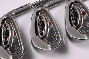 Ping i15 Irons / 6-PW / Blue Dot / Stiff Flex Ping AWT Shafts - Picture 1 of 7