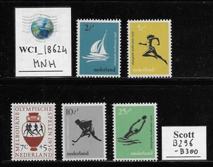 WC1_18624. NIEDERLANDE. Olympiade Melbourne 1956 Halbpost. Sc.B296-B300.MNH - Bild 1 von 1