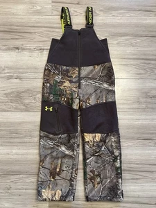 Under Armour Realtree Fleece Bib Youth Small Loose Fit - Picture 1 of 14