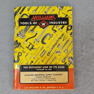 Werkzeuge der Industrie J.H. Williams Katalog 503 Schraubenschlüssel Rohrzange Snap-On Buffalo - Bild 1 von 24