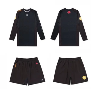 PW Ranked Top Rankin Shoyoroll Rash Guard [BRAUN] LS & Short Bjj No Gi Kimono - Bild 1 von 5