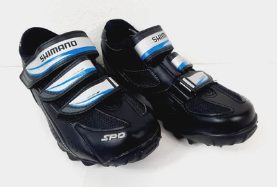 Zapatos de ciclismo Shimano SH-WM51 para mujer MTB 2 pernos clip negros, talla EE. UU. 7,2 / UE 39 Foto 1 de 4