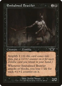 (3x) EMBALMED BRAWLER - Legions – MTG Magic the Gathering Card - Common - Picture 1 of 5