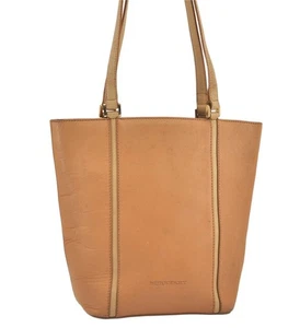 echt BURBERRY Vintage Leder Handtasche Tasche Beige 8728M - Bild 1 von 10