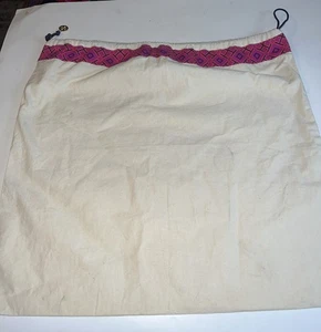 Tory Burch Staubbeutel Kordelzugverschluss für Handtasche Geldbeutel 19x20 Neu UNBENUTZT - Bild 1 von 6