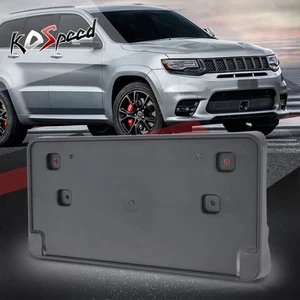 Front Bumper License Plate Mounting Bracket for 14-18 Jeep Cherokee Trailhawk - Bild 1 von 6