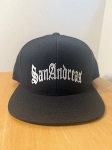 Cappello Berretto Snapback GTA Grand Theft Auto San Andreas Ryder Nero Giochi Rockstar - Foto 1 di 3